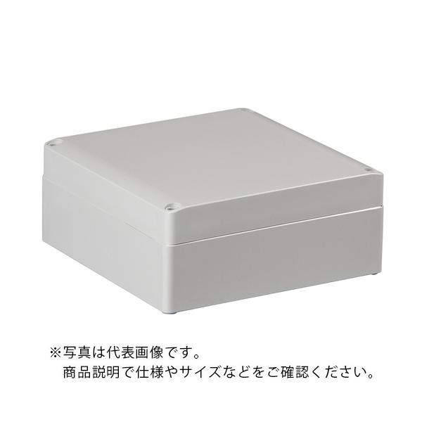 タカチ ( タカチ電機工業 ) 防水・防塵ポリカボックス ホワイトグレー