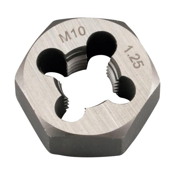 他サイト： 【SALE価格】スレッドマスター ( イチネンアクセス )　六角ダイス　Ｍ１０×１．２５ｍｍ　六角サイズ２１ＭＭ（合金工具鋼） ( 22239 )の商品画像
