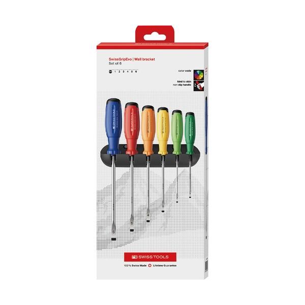 PB SWISS TOOLS レインボーEVO ドライバーセット(BOX) ( 38240.HRBCBB