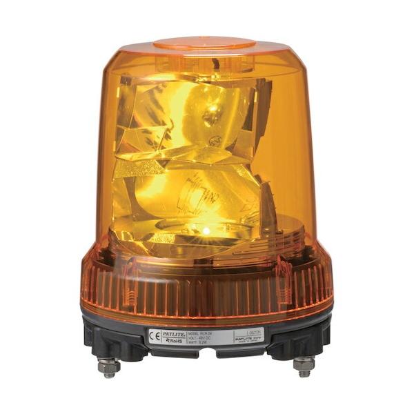 PATLITE 強振型LED大型回転灯 ( RLR-04-P-Y ) : ORANGE TOOL TOKIWA