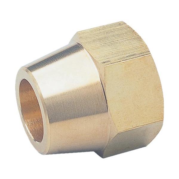 [特長]●フレアージョイント類の予備部品として[仕様]●適合銅管外径(mm)：6.35●寸法(mm)L：17.5●六角対辺(mm)：16●寸法(mm)D2：UNF7/16×20●寸法(mm)B2：16●使用流体：水・空気・油●流体温度：-5...