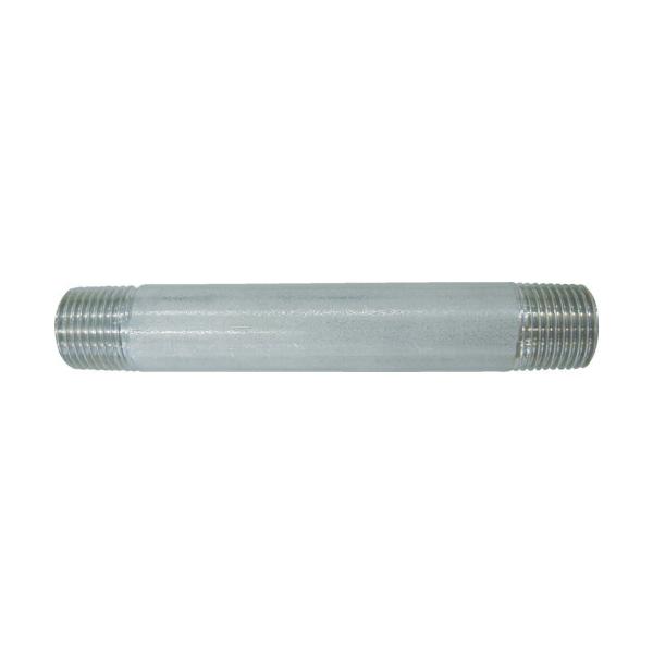 inoc ( イノック )　両長ニップル　Ｌ１２５ｍｍ　呼び径（Ａ）６ ( 304NL6AX125L )