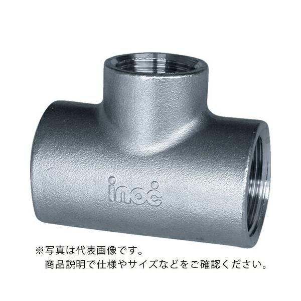 inoc ( イノック )　ねじ込み管継手　径違いチーズ　ＳＵＳ３０４　ＲＴ　１５Ａ×８Ａ ( 304RT15AX8A )
