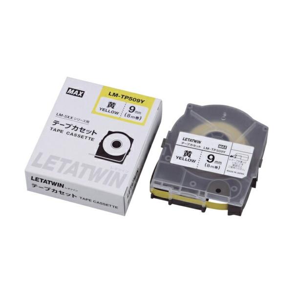 MAX ( マックス ) チューブマーカー レタツイン 専用テープカセット ( LM-TP509Y )