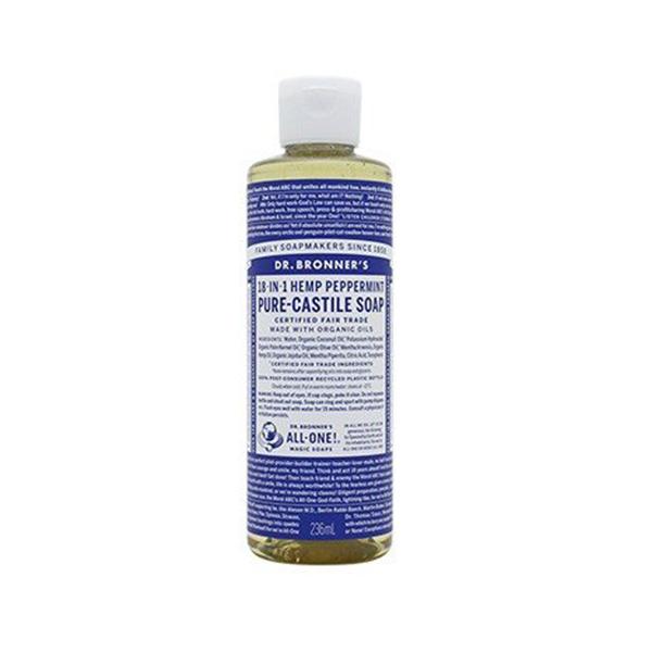ドクターブロナー Dr.Bronner's マジックソープ #ペパーミント 236ml (正規輸入品)
