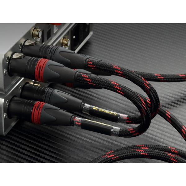 TOPPING TCX1 / 125cm / XLRケーブル2本 6N単結晶銅 Topping XLR バランスケーブル 125cm 1.2m XLRオス - XLRメス 2