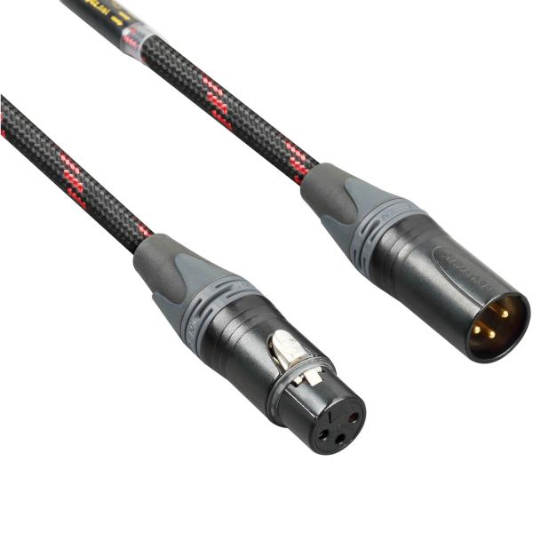 Topping XLR バランスケーブル 75cm XLRオス - XLRメス 2本セット