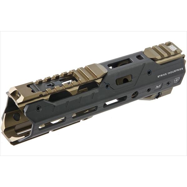 実物 STRIKE INDUSTRIES GRIDLOK ハンドガード 8.5インチ DE :SI