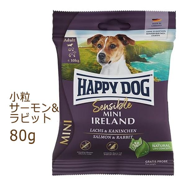 HAPPY DOG ミニセンシブル ミニ アイルランド(サーモン&ラビット) スキンケア 賞味期限2027年1月12日
