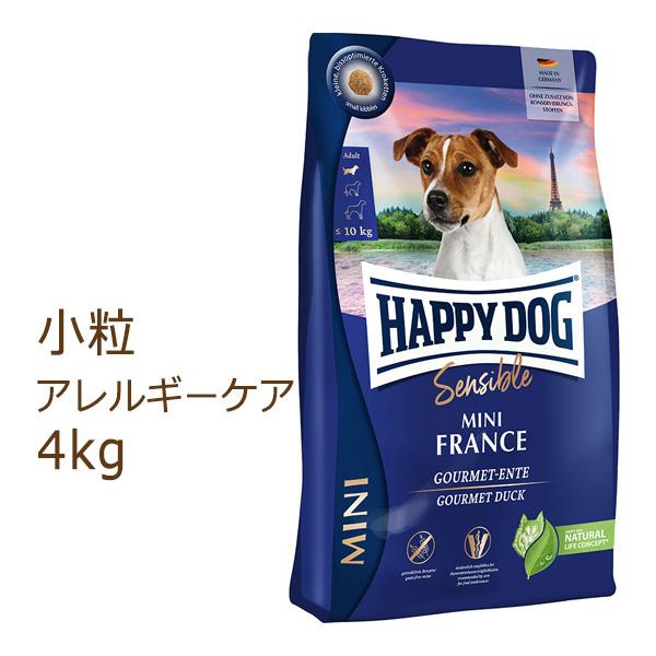 ドッグフード　ハッピードッグ　ミニフランス　4キロ Amazon.co.jp: HAPPY DOG (ハッピードッグ) ミニ フランス (鴨肉
