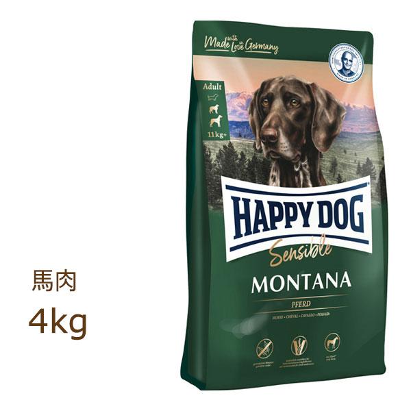 ハッピードッグ　ドッグフード　センシブル　モンタナ　4kg 馬肉　穀類不使用 ハッピードッグ HAPPY DOG センシブル モンタナ(馬肉) 4kg : Eins