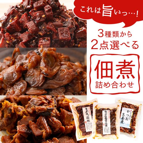 選べる2品 佃煮詰め合わせ