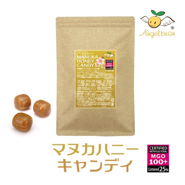 Angelbean マヌカハニー キャンディー のど飴 MGO100 マヌカ25% ロゼンジ 30粒 3袋セット