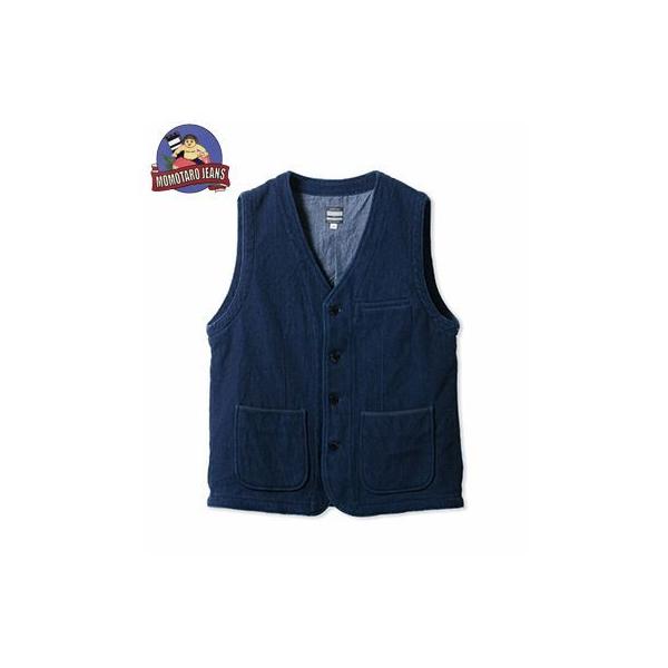 桃太郎ジーンズ（MOMOTARO JEANS） インディゴ染め 刺し子 ワーク