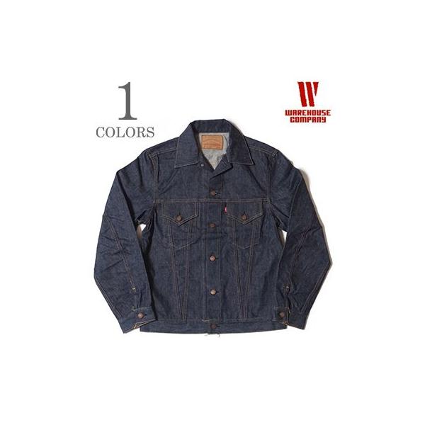 WAREHOUSE（ウエアハウス） 3rdタイプ デニムジャケット 紙パッチ