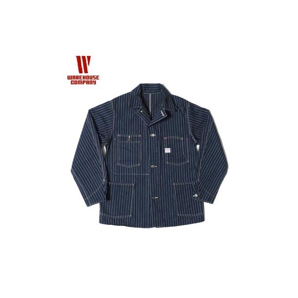 WAREHOUSE（ウエアハウス） カバーオール WAREHOUSE STRIPE COVERALL