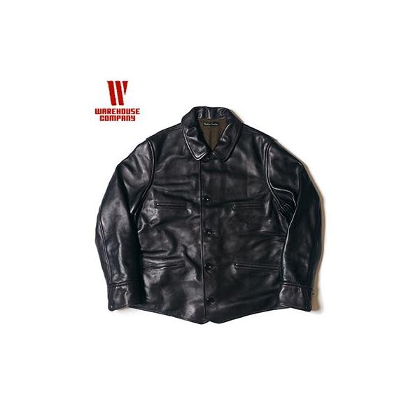 WAREHOUSE（ウエアハウス） ホースハイド ショート丈 レザーカーコート