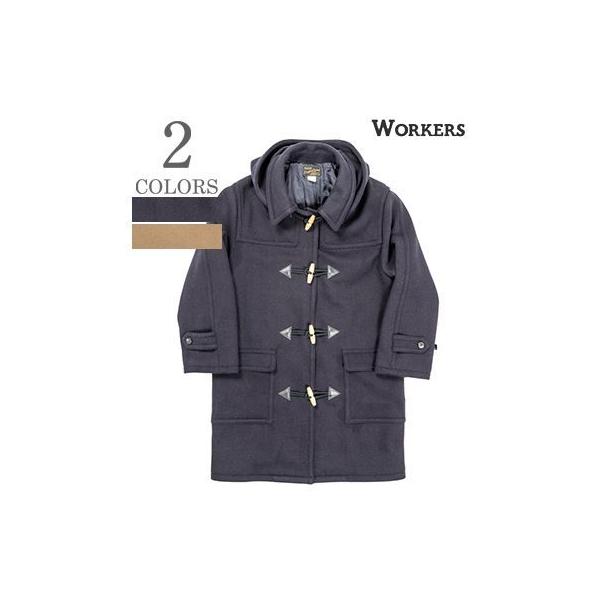 WORKERS ワーカーズ ウール ヘリンボーン ダッフルコート Duffle