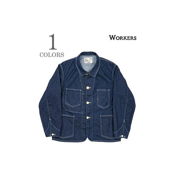 WORKERS ワーカーズ インディゴヘリンボーン カバーオール WORKERS