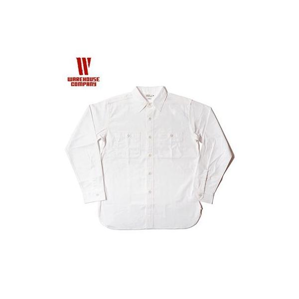 ウエアハウス シャンブレーWORK SHIRTS(LOOSE-FIT) M WAREHOUSE