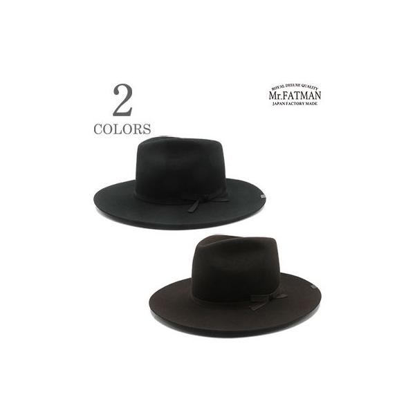 ミスターファットマン J.J. WILLIAMS WOOL FEDORA ウールハット Mr. FATMAN  6253002 6253002