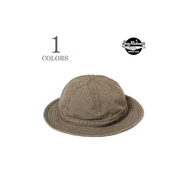 BUZZ RICKSON'S バスリクソンズ ブラウンデニムアーミーハット HAT