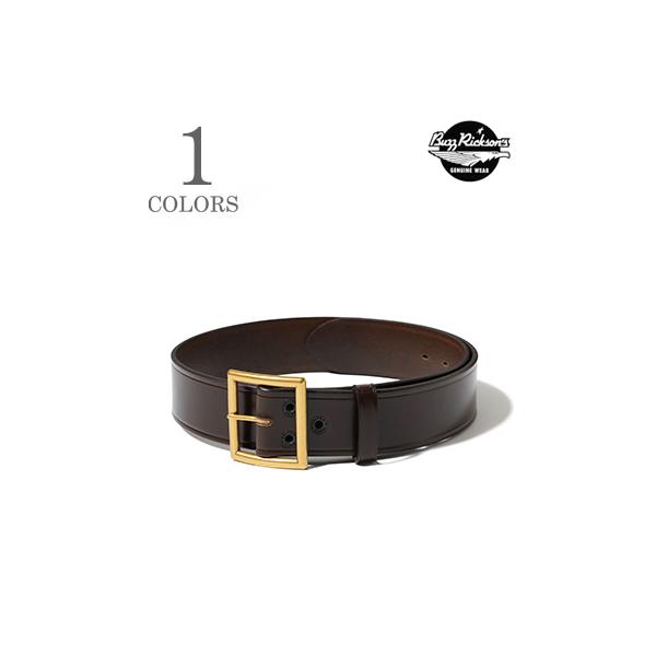 バスリクソンズ カウハイド シングルピン ギャリソンベルト BUZZ RICKSON'S BELT, LEATHER, ENLISTED MAN'S BR02901