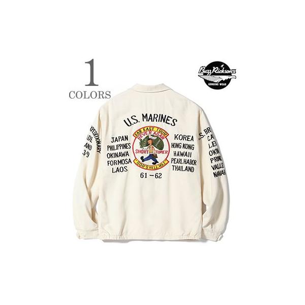BUZZRICKSON’S バズリクソンズ レーヨンオックスフォード|ツアージャケット『U.S. MARINE CORPS TOUR JACKET』【アメカジ・ミリタリー】BR15715 BUZZ RICKSON'S バスリクソンズ レーヨンオックスフォード ツアー
