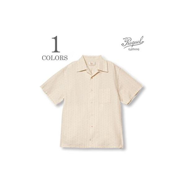 PREQUEL プリクエル HOMAGE 1907|半袖|オープンカラーシャツ『Classic Open Collar Shirt』【アメカジ・ワーク】S1012 プリクエル HOMAGE 1907 半袖 オープンカラーシャツ PREQUELClassic
