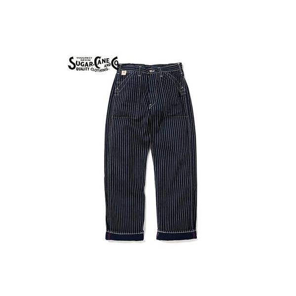 SUGAR CANE シュガーケーン ウォバッシュストライプ レイルロード