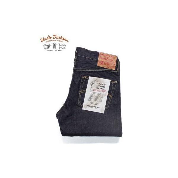 �X�e���f�B�I�_���`�U�� �E�� 15oz.�f�j�� �W�[���Y STUDIO D'ARTISAN RELAXED TAPERED JEANS SD-108
