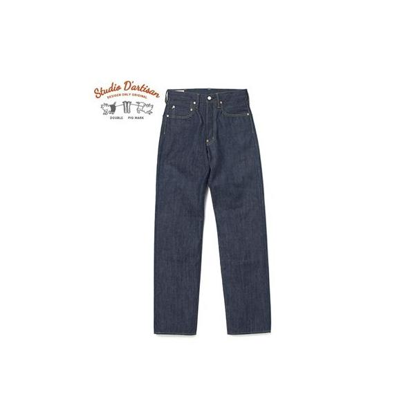 STUDIO D'ARTISAN 刺繍デザイン　濃紺　デニムパンツ　36サイズ STUDIO D'ARTISAN 刺繍デザイン 濃紺 デニムパンツ 36サイズ STUDIO D