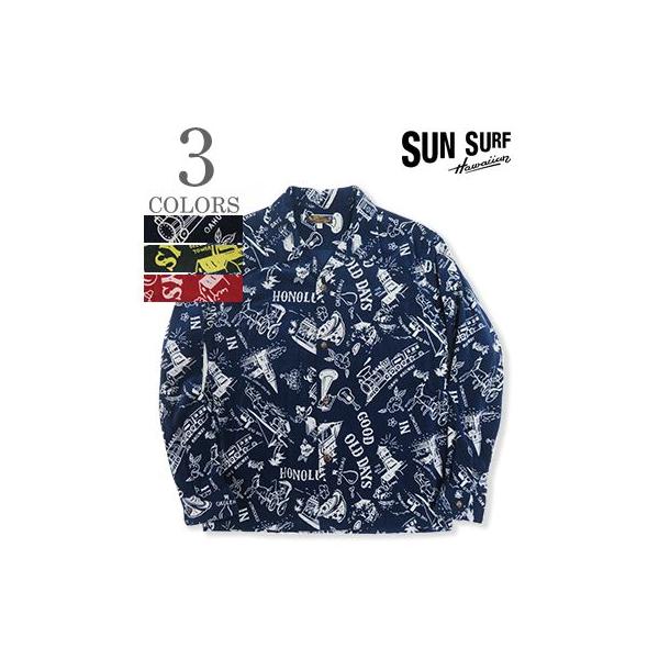 サンサーフ 長袖 コーデュロイ オープンカラーシャツ SUN SURF GOOD OLD DAYS SS29338