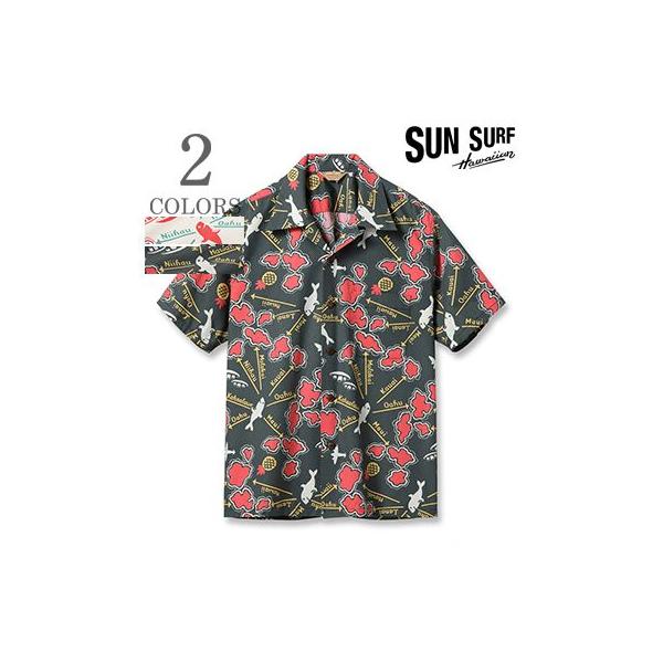 SUN SURF サンサーフ COTTON BROAD OPEN SHIRT '25MODEL KAMEHAMEHA