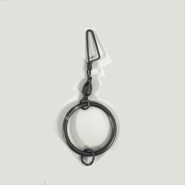 アマノ釣具 ヨリトリリング35 フッ素メッキ加工(amano-046591)[M便 1/30]