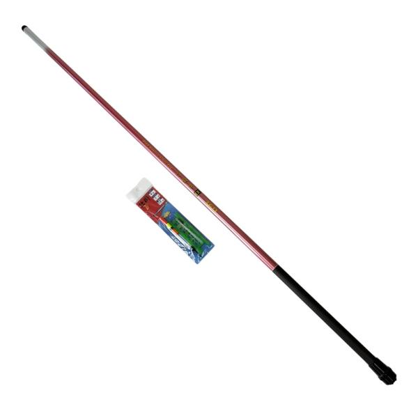 ベイシック のべ竿万能セットEX 360(竿・ウキ・仕掛付)(basic-121026)いつでもどこでも手軽に釣りが楽しめるセットハゼ、サヨリ、アジ、サバ、イワシ、フナ、ハヤ、ブルーギルetc.全長：約3.60ｍ継数：4仕舞：100cm自重...