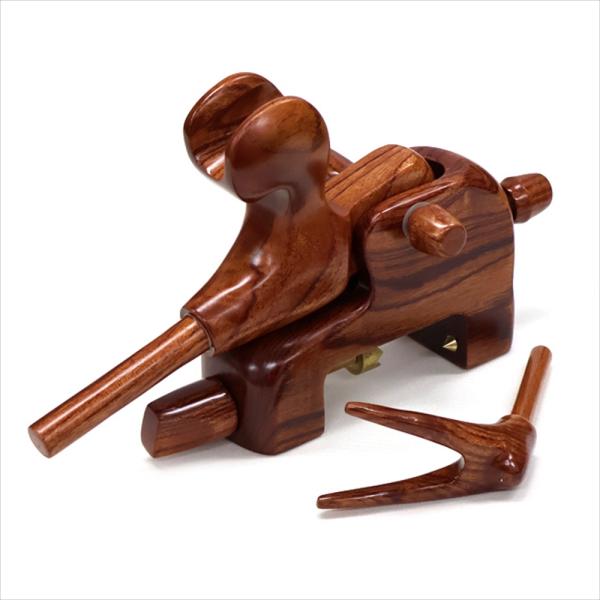 ダイシン 勇志 大砲万力 カリン 左右兼用 (大)(daishin-735310)｜ヘラブナ へらぶな 用品 万力 ダイシン 勇志 大砲万力 カリン 左右兼用 (大)(daishin-735310) : 船竿