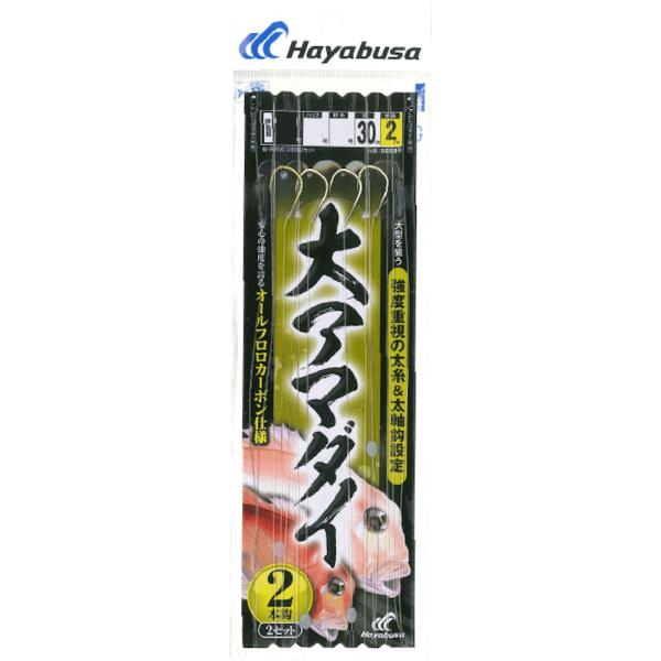 ハヤブサ SE688 大アマダイ フロロカーボン仕様 2本鈎 鈎12号 ハリス6号(haya-164951)[M便 1/10]