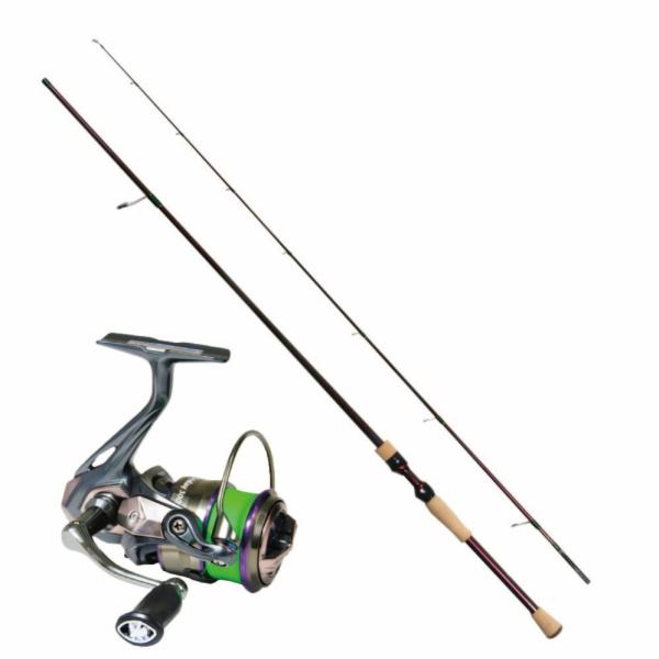 アオリイカのエギング、シーバスフィッシングなど幅広い釣りにうってつけのセット。ロッドは携帯時にも安心なハードケースを装備され、軽量で張りのある特徴的なブランクの「キングフィッシャー」。リールはおり釣り具オリジナルでPEライン0.8号がすでに...