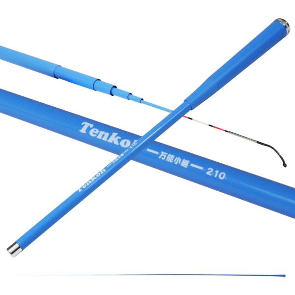 超小継 小物振出竿 タナゴエビに テンコー(Tenkoh)  210 おり釣具(ori-787123)[M便 1/10]｜フナ タナゴ 手長エビ ハゼ 川釣り 池釣り 小鯵 コアジ メバル