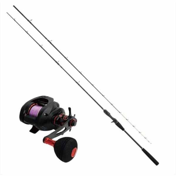 釣りの経験が少ない人でも、比較的簡単に真鯛釣りが楽しめるタイラバ、そんなタイラバを気軽に始めていただくためのセットをご用意させていただきました。タイラバ専用ロッドと軽量でPEラインがすでに巻かれているベイトリールを組み合わせています。