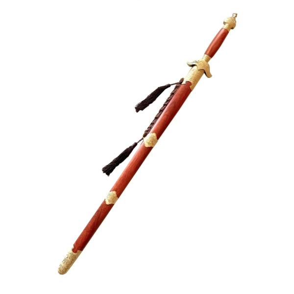 ☆レア☆本場中國龍泉剣王☆太極剣 ☆ 太極剣 龍泉長風製 龍泉剣 花梨 ジュラルミン 革袋 長97cm 重414g 太極