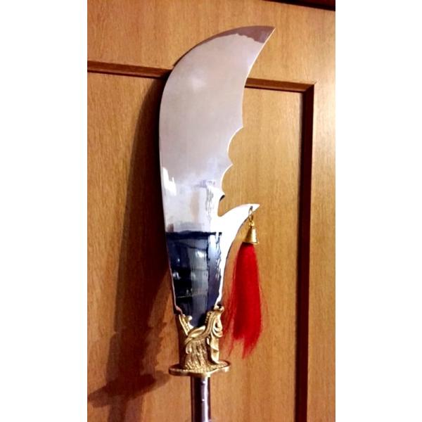 中国武術 青龍偃月刀 関羽雲長 関公 カンフー 少林寺 三国志 武器 関羽大刀 薙刀 Buyee Buyee 日本の通販商品 オークションの代理入札 代理購入