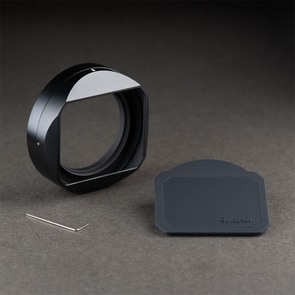 スクエアフード Nikon NIKKOR Z 40mm f/2 専用レンズフードNikon NIKKOR Z40mm f/2 のクラシカルなデザインとの究極のマッチングを追求した角型フード