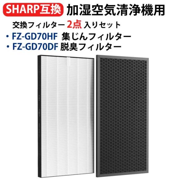SHARP（シャープ） fz-gd70hf gd70df 脱臭フィルターGD70DF 集じん
