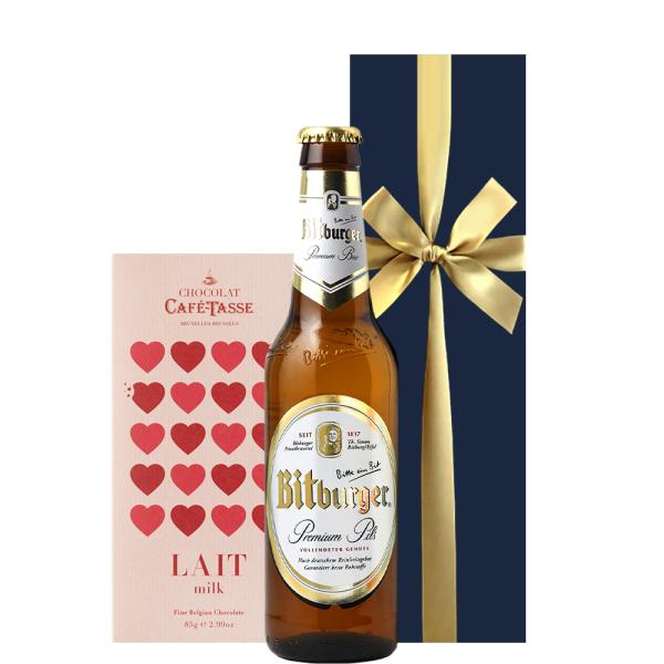クラフトビール 「ビットブルガー プレミアム ピルス」330ml/ ナポリタンチョコレートセット