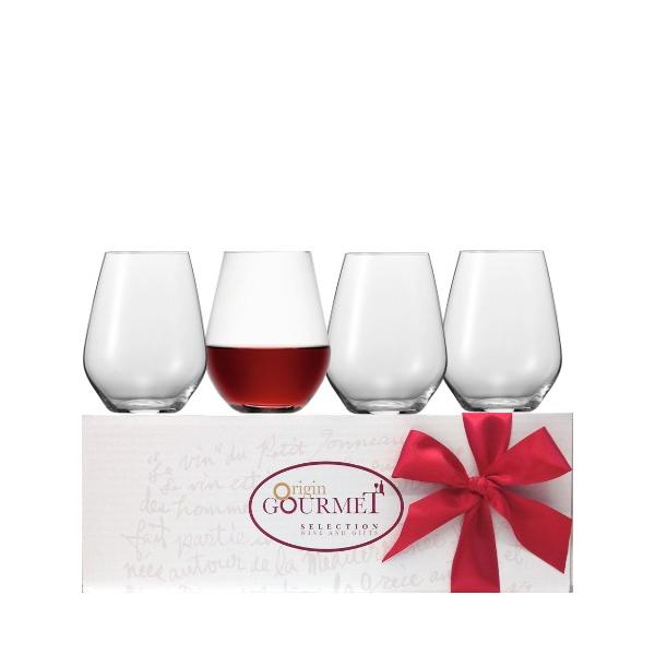 [未使用]ステンレス製ワイングラスセット お祝い グラス セット 4個 おしゃれ ドイツ ワイングラス ビールグラス