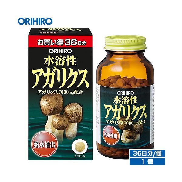 ORIHIRO（オリヒロ） 送料無料 サプリ 水溶性 アガリクス 432粒 36日分