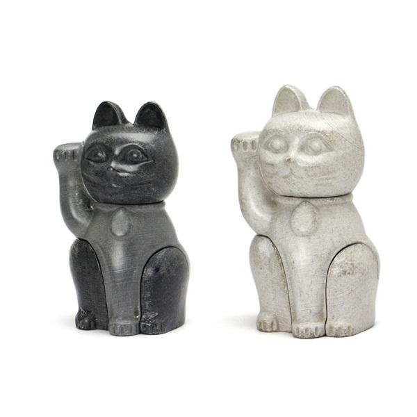 3dパズル マネキネコ ブラック ホワイト Sサイズ 招き猫 おしゃれ パズル 日本土産 インテリア オブジェ 商売繁盛 縁起もの 3d Puzzle Manekineko Small オリジ 通販 Yahoo ショッピング