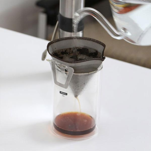 ダブルウォール ビーカー 450ml  耐熱グラス コーヒーサーバー コーヒーポット おしゃれ 人気 二重構造 アイスコーヒー ホットコーヒー アナハイム